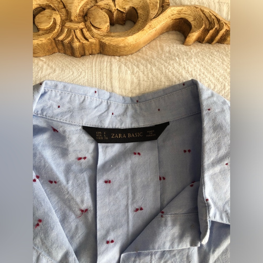 Zara Buttoned Blouse